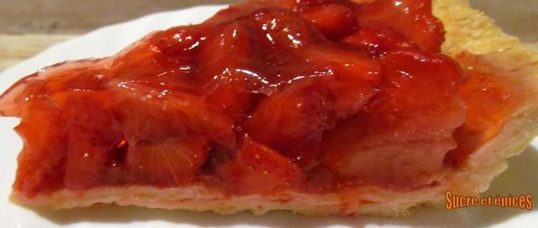 Tarte aux fraises facile et légère