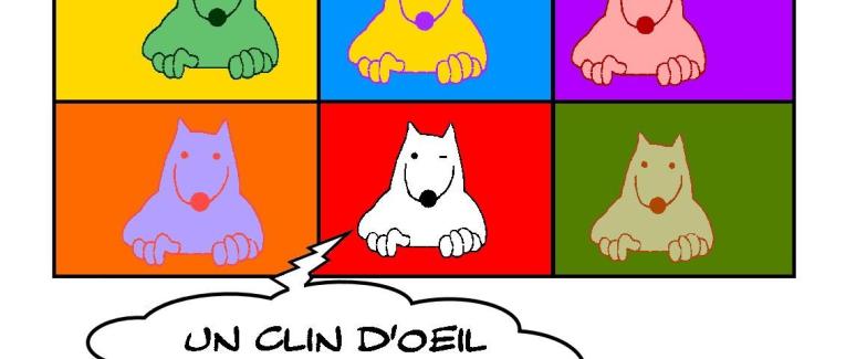 Clin d'oeil des rats à Andy Wahrol