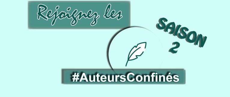 #AuteursConfinés : Saison 2