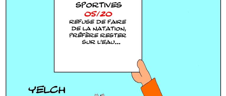 les bulletins scolaires de Jésus : activités sportives