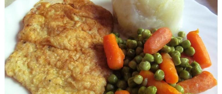 Escalopes de dinde panées - Batute moldaves