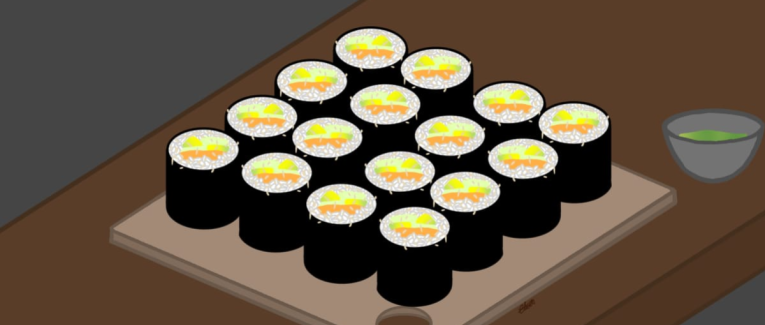 La création des Makizushis ou plus communément appelés Maki