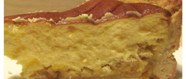 Tarte au fromage blanc intensément citron