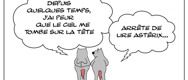 Le rat qui lisait trop Astérix