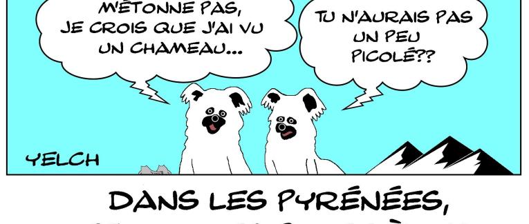 Un peu de désert dans les Pyrénées