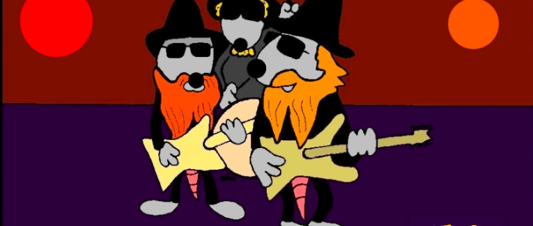 stars du rock des rats : Zz Top
