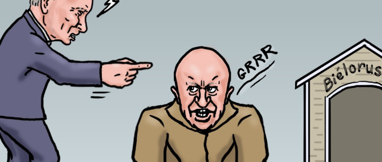Poutine contre Prigojine