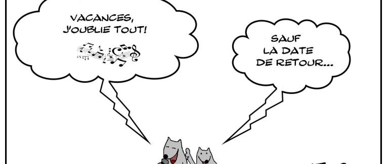 L'amnésie presque totale des vacances