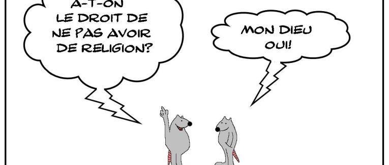 A-t-on le droit de ne pas avoir de religion?