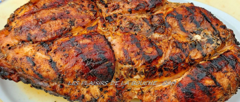 Rouelle de porc au Rub coppers (marinade sèche)