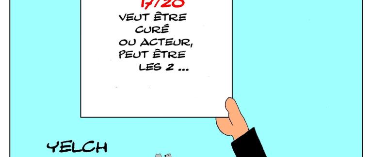 les bulletins scolaires de Fernandel : religion