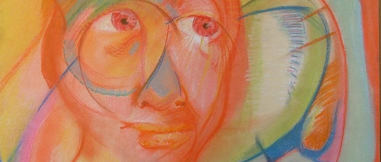 La loupe - peinture au fil du temps - 1999