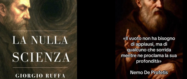 Il libro «La Nulla Scienza» di Giorgio Ruffa