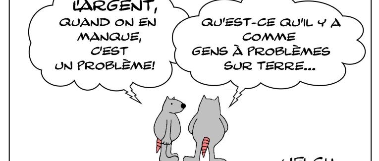 Argent , quand tu nous manques...