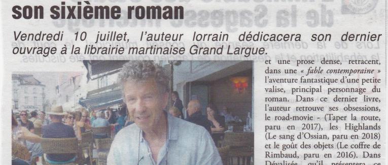 Signatures à St Martin de Ré