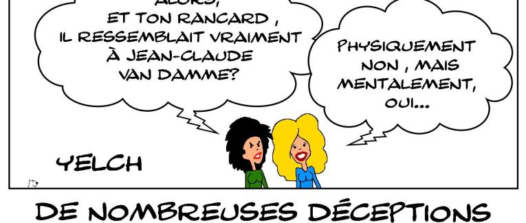 Les déceptions dans les sites de rencontres