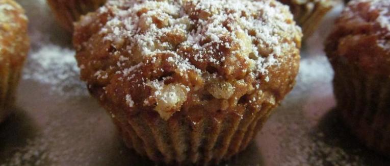 Muffins à la banane et aux flocons d'avoine