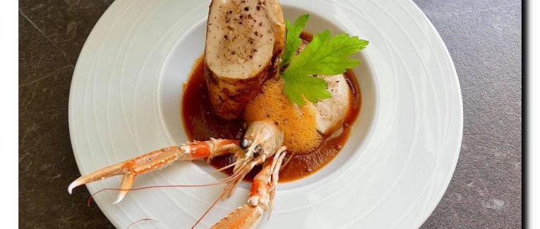 Ballotines de volailles aux langoustines