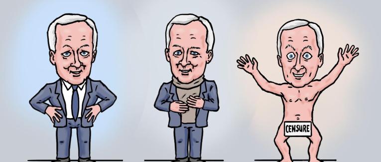 Bruno Le Maire en col roulé !