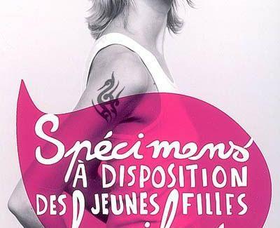 Spécimens à disposition des jeunes filles faciles