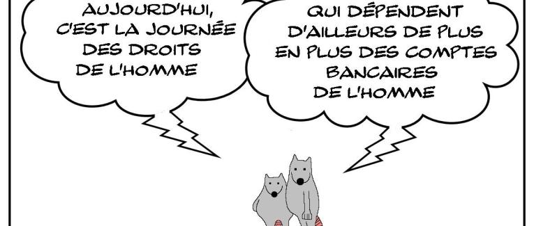 La journée des droits de l'homme vue par les rats