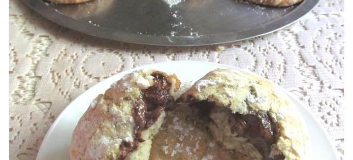 Biscuits craquelés au Nutella