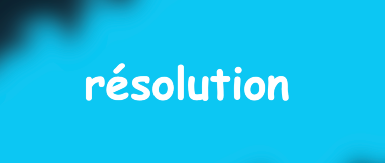 infiniment mauvaise résolution