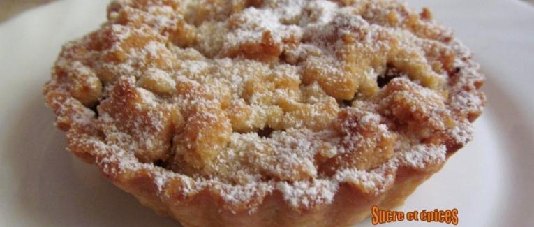 Tartelettes aux pommes et crumble