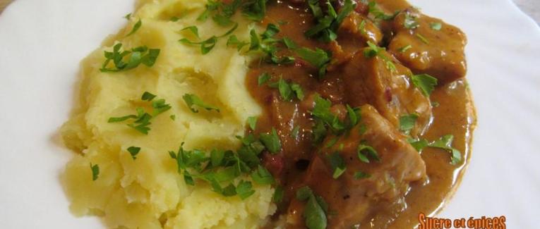 Sauté de porc à la bière