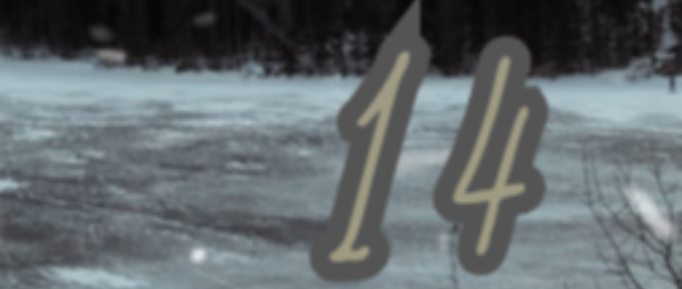 Case 14 :❄️ Rêverie hivernale