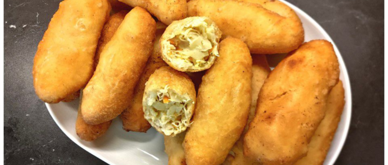 Beignets salés à la choucroute (Pateuri cu varza murata) - Recette en vidéo
