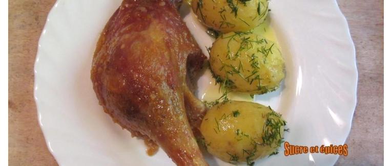 Cuisses de canard au four