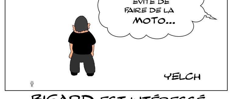 bigard aime-t-il la moto?