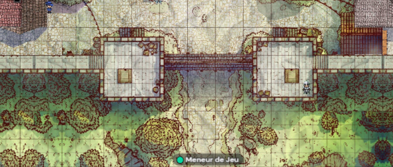 Donjons & Dragons : Jeu de rôles épistolaire en Métavers visio 2d