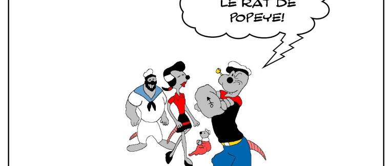 Le rat de Popeye