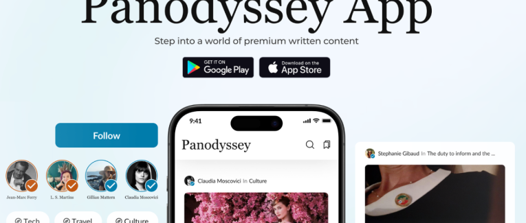 Communiqué de presse Panodyssey : les applications mobiles