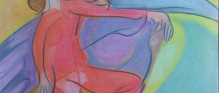 La virevolte - peinture au fil du temps - 2001 