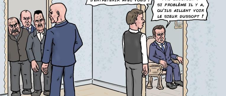 Macron et les syndicats