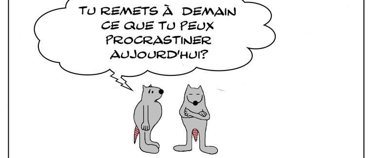 le rat qui procrastinait le lendemain