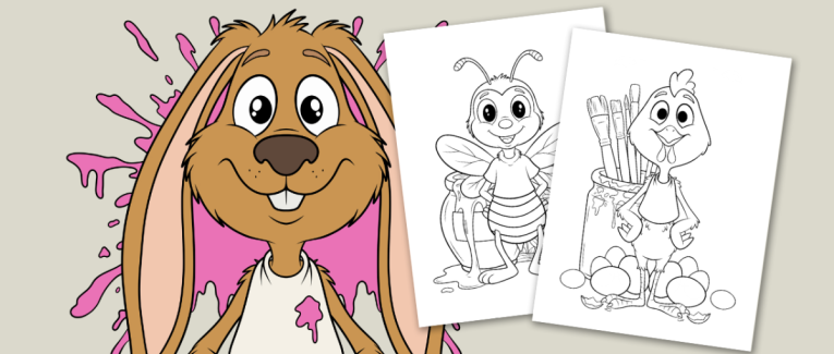 23 dessins d'animaux à colorier - le livre