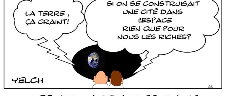 Les milliardaires dans l'espace font des projets