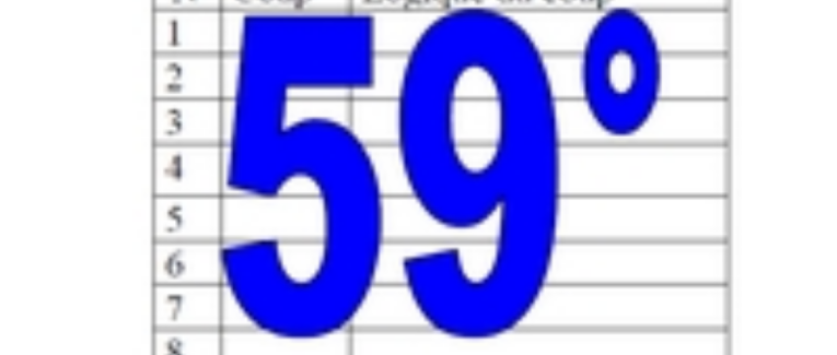 59° diagosudoku, avec la solution du cinquante-huitième