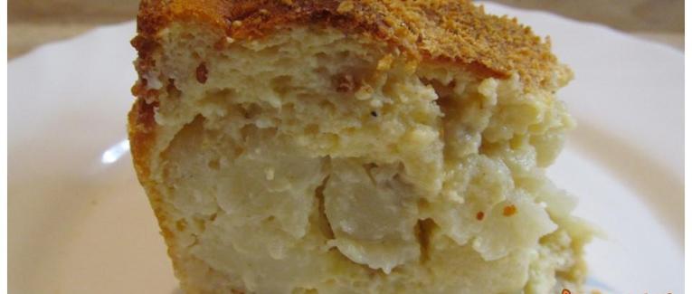 Gratin soufflé de chou-fleur