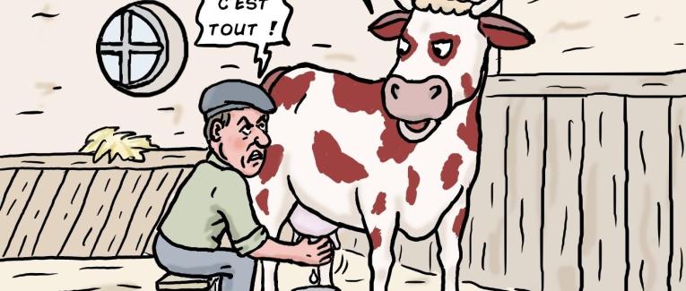 Moins de lait dans les biberons !