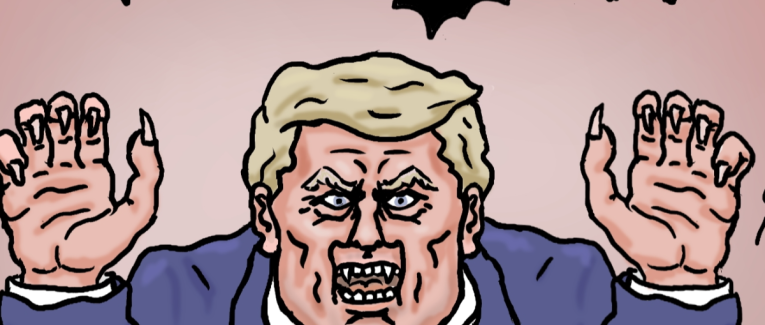 Trump, la super créature d'Halloween