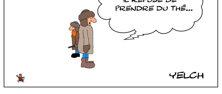 Pour la santé , surtout pas de thé...