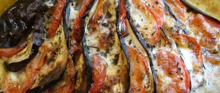Evantail d'aubergine