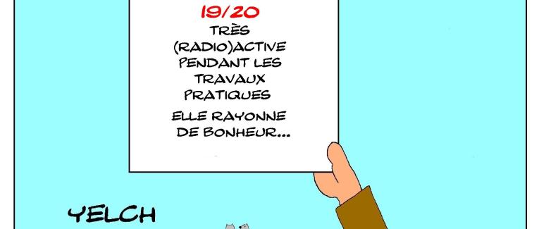 les bulletins scolaires de Marie Curie : physique - chimie