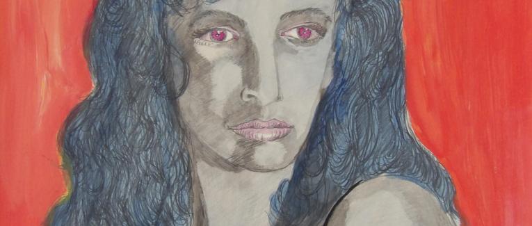 La gitane 1986 - Recherche de la sensualité dans la peinture (2)