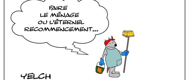 Le rat qui faisait le ménage